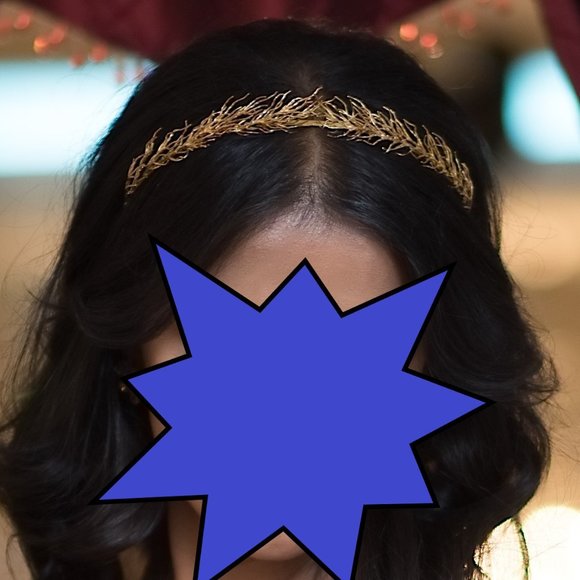 Gold Boho Tiara Headband main image 4